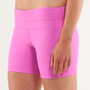 Lululemon Reversible Shorts Pink